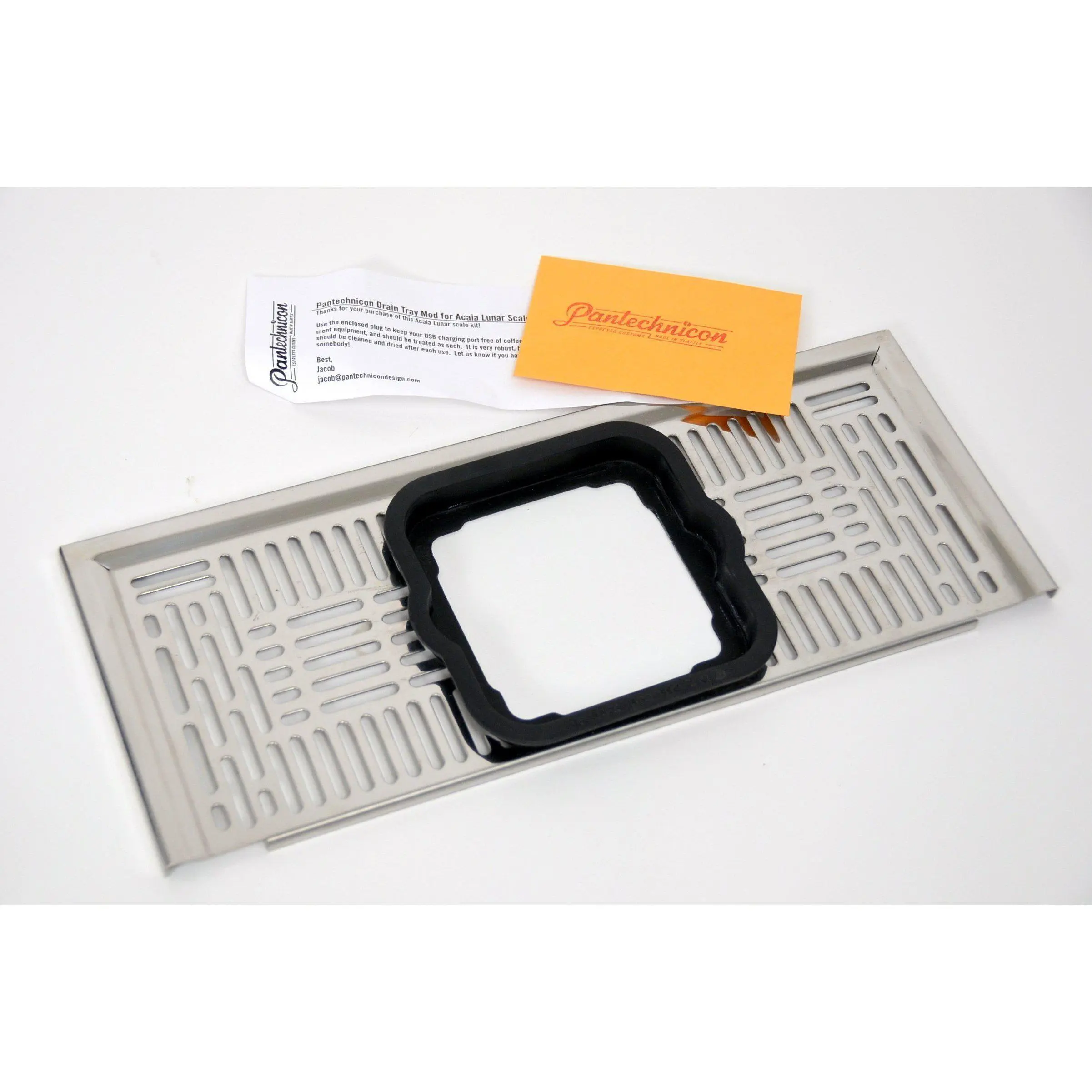 Acaia Lunar Scale Drain Drip Tray Mod - La Marzocco GS3 - Image 4